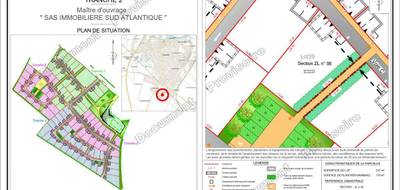 Terrain à Échiré en Deux-Sèvres (79) de 337 m² à vendre au prix de 40000€ - 2