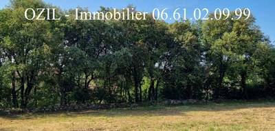 Terrain à Monteils en Gard (30) de 1184 m² à vendre au prix de 85000€ - 1