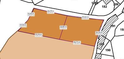 Terrain à Les Bessons en Lozère (48) de 1650 m² à vendre au prix de 20566€ - 3