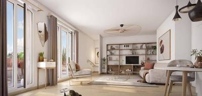 Appartement à Fontenay-aux-Roses en Hauts-de-Seine (92) de 58 m² à vendre au prix de 429953€ - 1