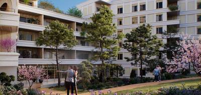Appartement à Bron en Rhône (69) de 53 m² à vendre au prix de 224000€ - 1