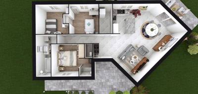 Terrain et maison à Champigny-sur-Marne en Val-de-Marne (94) de 288 m² à vendre au prix de 353600€ - 2