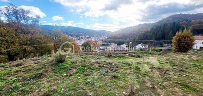 Terrain à Vals-les-Bains en Ardèche (07) de 2705 m² à vendre au prix de 98000€ - 1