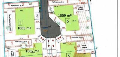 Terrain à Laroque en Hérault (34) de 1005 m² à vendre au prix de 128400€ - 2