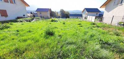 Terrain à Saint-Pierre-d'Albigny en Savoie (73) de 600 m² à vendre au prix de 99000€ - 2