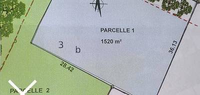 Terrain à Aumagne en Charente-Maritime (17) de 1520 m² à vendre au prix de 36400€ - 1
