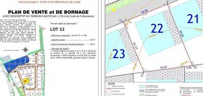 Terrain à Péaule en Morbihan (56) de 435 m² à vendre au prix de 54495€ - 3