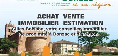 Terrain à Donzac en Tarn-et-Garonne (82) de 2550 m² à vendre au prix de 50000€ - 4