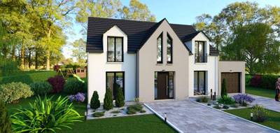 Terrain et maison à Bussy-Saint-Martin en Seine-et-Marne (77) de 134 m² à vendre au prix de 590000€ - 1