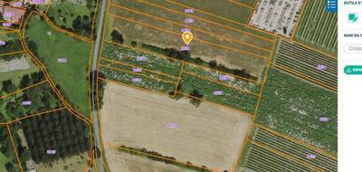 Terrain à Pérignac en Charente-Maritime (17) de 1950 m² à vendre au prix de 40000€ - 2