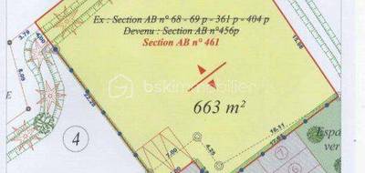 Terrain à Sottevast en Manche (50) de 663 m² à vendre au prix de 65500€ - 1