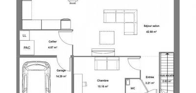 Terrain et maison à Montévrain en Seine-et-Marne (77) de 531 m² à vendre au prix de 564795€ - 4