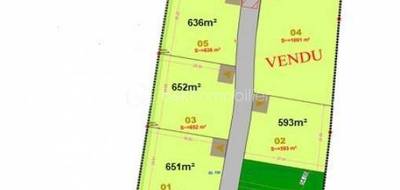 Terrain à Ploërmel en Morbihan (56) de 809 m² à vendre au prix de 91000€ - 2