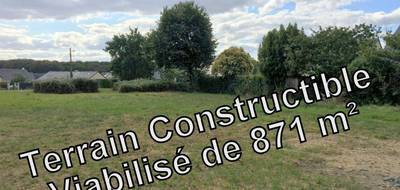 Terrain à Angers en Maine-et-Loire (49) de 871 m² à vendre au prix de 139500€ - 1