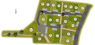 Terrain à Teillé en Loire-Atlantique (44) de 254 m² à vendre au prix de 35000€ - 2