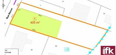 Terrain à Sainte-Croix-en-Plaine en Haut-Rhin (68) de 405 m² à vendre au prix de 99000€ - 2