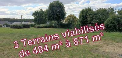 Terrain à Angers en Maine-et-Loire (49) de 484 m² à vendre au prix de 98500€ - 1