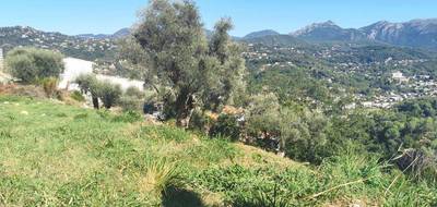 Terrain à Contes en Alpes-Maritimes (06) de 3015 m² à vendre au prix de 190000€ - 1