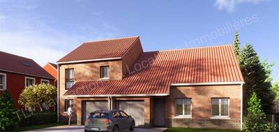 Terrain et maison à Cappelle-la-Grande en Nord (59) de 80 m² à vendre au prix de 219900€ - 1