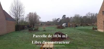 Terrain à Rosult en Nord (59) de 1036 m² à vendre au prix de 158000€ - 2
