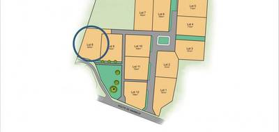Terrain à Saint-Aubin-d'Écrosville en Eure (27) de 825 m² à vendre au prix de 59900€ - 2