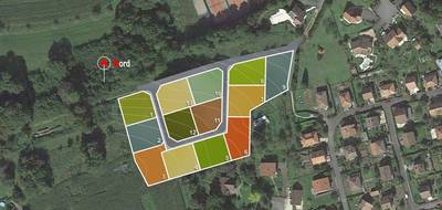Terrain à Nommay en Doubs (25) de 760 m² à vendre au prix de 73500€ - 2