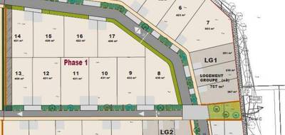Terrain à Semblançay en Indre-et-Loire (37) de 549 m² à vendre au prix de 70600€ - 3