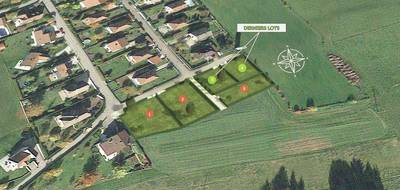 Terrain à Bourguignon en Doubs (25) de 500 m² à vendre au prix de 57500€ - 2