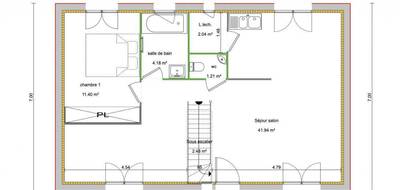 Terrain et maison à Étrépagny en Eure (27) de 93 m² à vendre au prix de 248930€ - 3