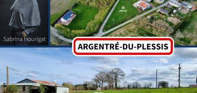 Terrain à Argentré-du-Plessis en Ille-et-Vilaine (35) de 3000 m² à vendre au prix de 55000€ - 1