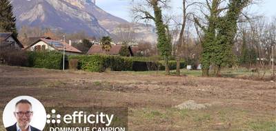 Terrain à Montbonnot-Saint-Martin en Isère (38) de 811 m² à vendre au prix de 349000€ - 3