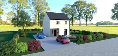 Terrain et maison à Hébécourt en Somme (80) de 367 m² à vendre au prix de 241710€ - 1