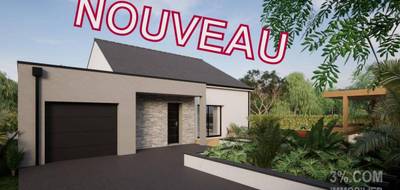Terrain et maison à Saint-Léger-de-Linières en Maine-et-Loire (49) de 108 m² à vendre au prix de 367900€ - 1
