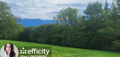 Terrain à Lucinges en Haute-Savoie (74) de 1185 m² à vendre au prix de 470000€ - 2