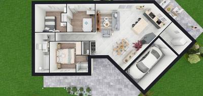 Terrain et maison à Villejuif en Val-de-Marne (94) de 90 m² à vendre au prix de 382070€ - 2