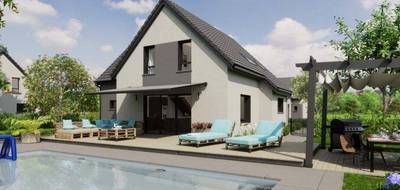 Terrain et maison à Heimsbrunn en Haut-Rhin (68) de 483 m² à vendre au prix de 382891€ - 1