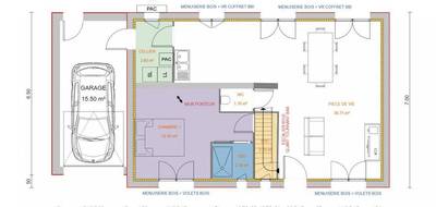 Terrain et maison à Vigny en Val-d'Oise (95) de 349 m² à vendre au prix de 420000€ - 2