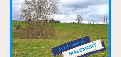 Terrain à Malemort en Corrèze (19) de 1500 m² à vendre au prix de 46700€ - 1
