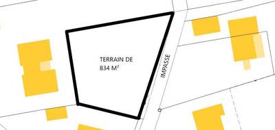 Terrain à Saint-Julien-l'Ars en Vienne (86) de 834 m² à vendre au prix de 55990€ - 4