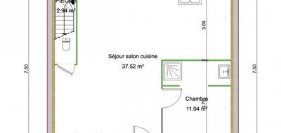 Terrain et maison à Domont en Val-d'Oise (95) de 341 m² à vendre au prix de 418000€ - 3