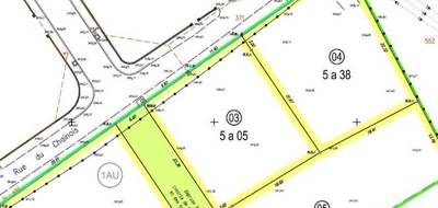 Terrain à Bourguignon en Doubs (25) de 500 m² à vendre au prix de 57500€ - 3