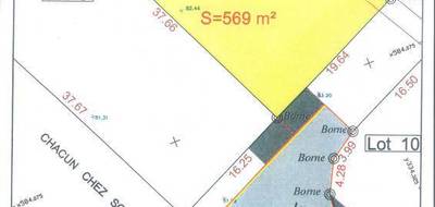 Terrain à Lumbres en Pas-de-Calais (62) de 569 m² à vendre au prix de 65500€ - 3