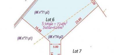 Terrain à Bully-les-Mines en Pas-de-Calais (62) de 724 m² à vendre au prix de 84500€ - 4