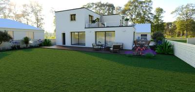 Terrain et maison à Montévrain en Seine-et-Marne (77) de 285 m² à vendre au prix de 529060€ - 3