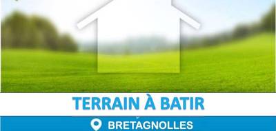 Terrain à Bretagnolles en Eure (27) de 1010 m² à vendre au prix de 60000€ - 1