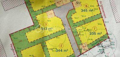 Terrain à Landivisiau en Finistère (29) de 335 m² à vendre au prix de 75600€ - 1