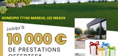 Terrain et maison à Mareuil-lès-Meaux en Seine-et-Marne (77) de 375 m² à vendre au prix de 350800€ - 2