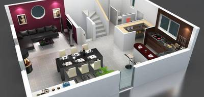 Terrain et maison à Nordhouse en Bas-Rhin (67) de 299 m² à vendre au prix de 319440€ - 2