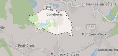 Terrain à Cunelières en Territoire de Belfort (90) de 799 m² à vendre au prix de 85000€ - 3