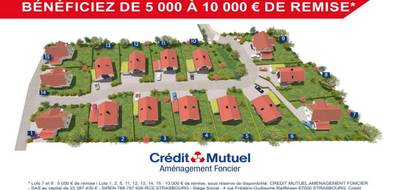 Terrain à La Vèze en Doubs (25) de 651 m² à vendre au prix de 87000€ - 1